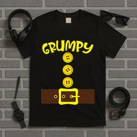 Dwarf Easy Halloween Costume Dwarf Matching Group T-Shirt