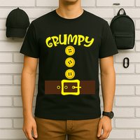 Dwarf Easy Halloween Costume Dwarf Matching Group T-Shirt