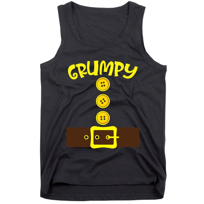 Dwarf Easy Halloween Costume Dwarf Matching Group Tank Top