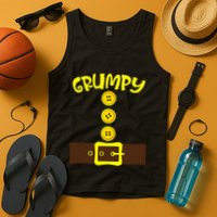 Dwarf Easy Halloween Costume Dwarf Matching Group Tank Top