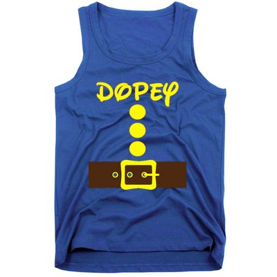 Dwarf Easy Halloween Costume Matching Group Tank Top