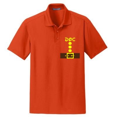 Dwarf Easy Halloween Costume Matching Color Dry Zone Grid Polo