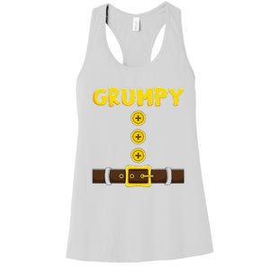 Dwarf Easy Halloween Costume Matching Group Couples Women's Racerback Tank