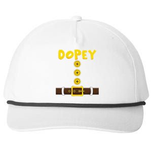 Dwarf Easy Halloween Costume Matching Group Couples Cute Snapback Five-Panel Rope Hat