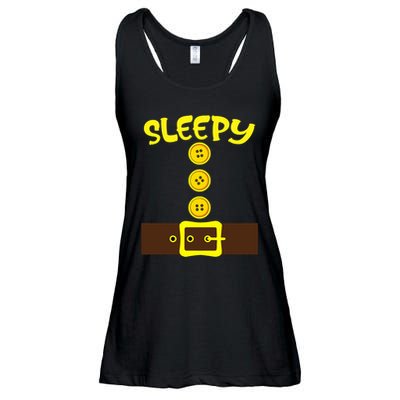 Dwarf Easy Halloween Dwarf Group Matching Costume Ladies Essential Flowy Tank