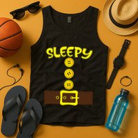 Dwarf Easy Halloween Dwarf Group Matching Costume Tank Top