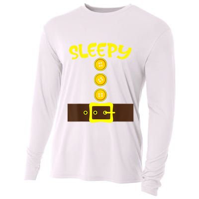 Dwarf Easy Halloween Women Dwarf Group Matching Costume Cooling Performance Long Sleeve Crew