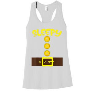 Dwarf Easy Halloween Women Dwarf Group Matching Costume Women's Racerback Tank