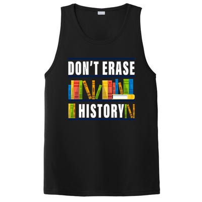 DonT Erase History Funny Book Worm PosiCharge Competitor Tank