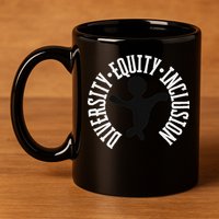 Diversity Equity Inclusion – Empowerment Equality 11oz C Handle Ceramic Mug