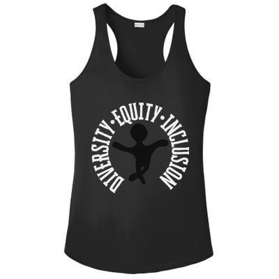 Diversity Equity Inclusion – Empowerment Equality Ladies PosiCharge Competitor Racerback Tank