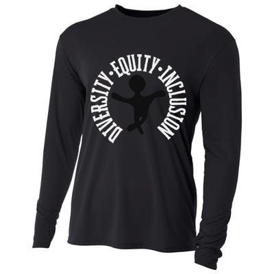 Diversity Equity Inclusion – Empowerment Equality Cooling Performance Long Sleeve Crew