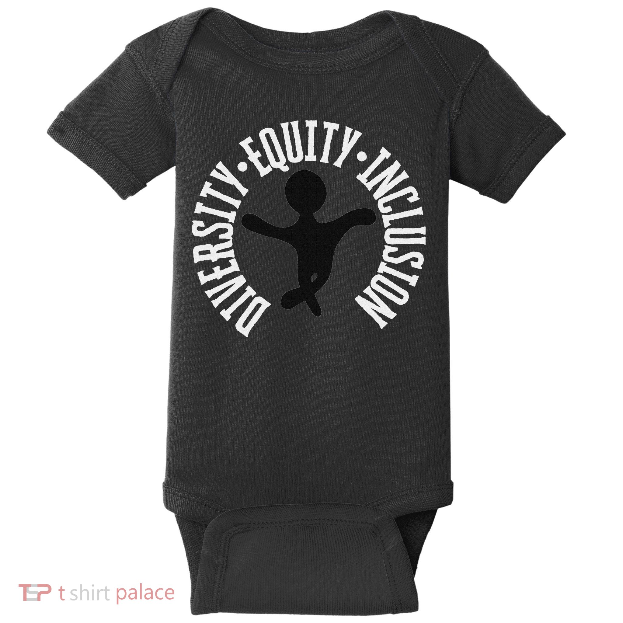 Diversity Equity Inclusion – Empowerment Equality Baby Bodysuit