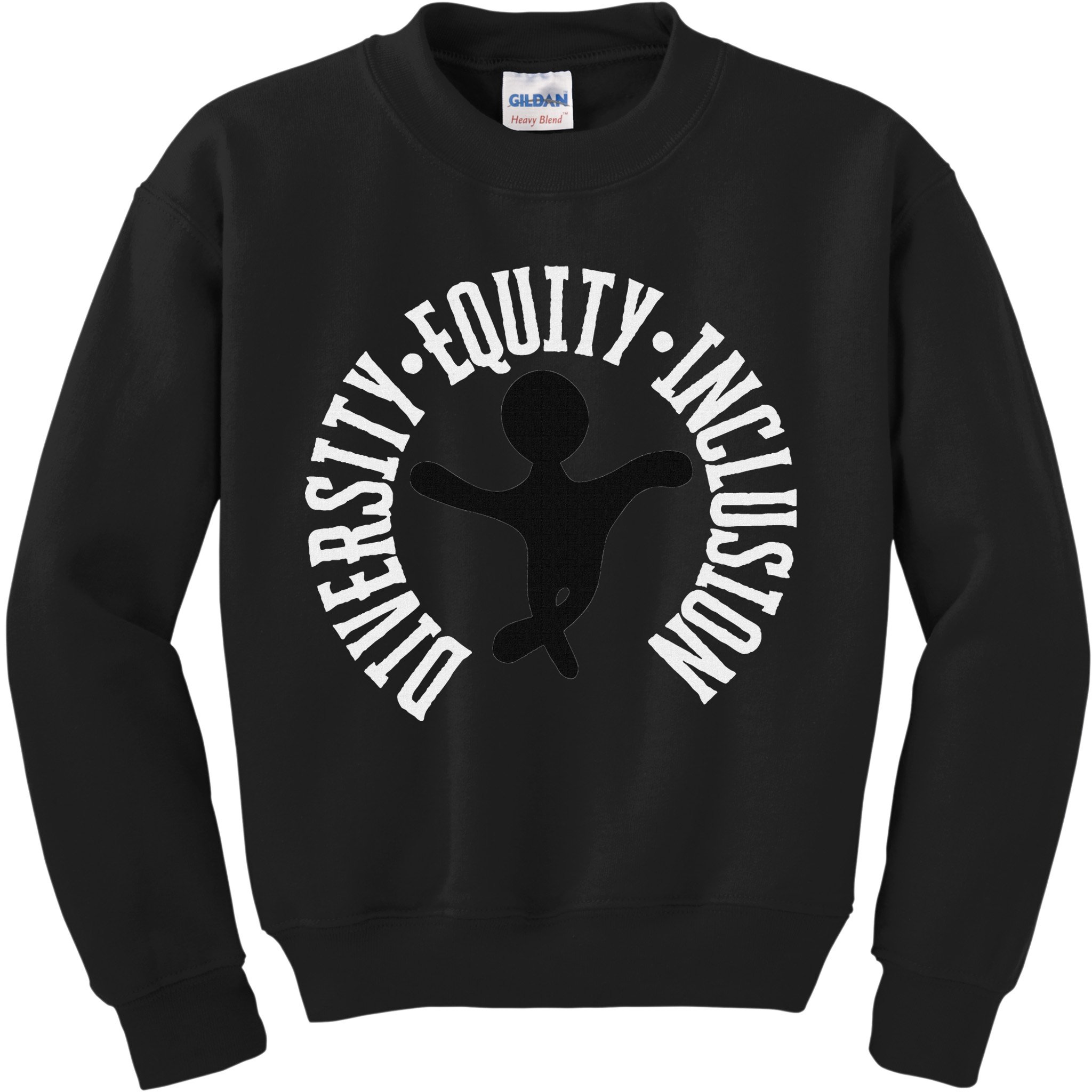 Diversity Equity Inclusion – Empowerment Equality Kids Sweatshirt