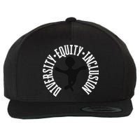 Diversity Equity Inclusion – Empowerment Equality Wool Snapback Cap