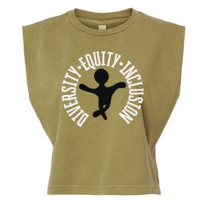 Diversity Equity Inclusion – Empowerment Equality Garment-Dyed Women's Muscle Tee