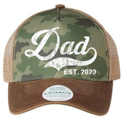 Dad Established In 2011 Worlds Best Fathers Day Cool Gift Legacy Tie Dye Trucker Hat
