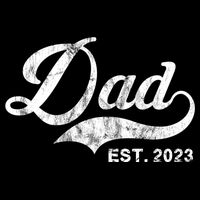 Dad Established In 2011 Worlds Best Fathers Day Cool Gift Cooling Performance Crew T-Shirt