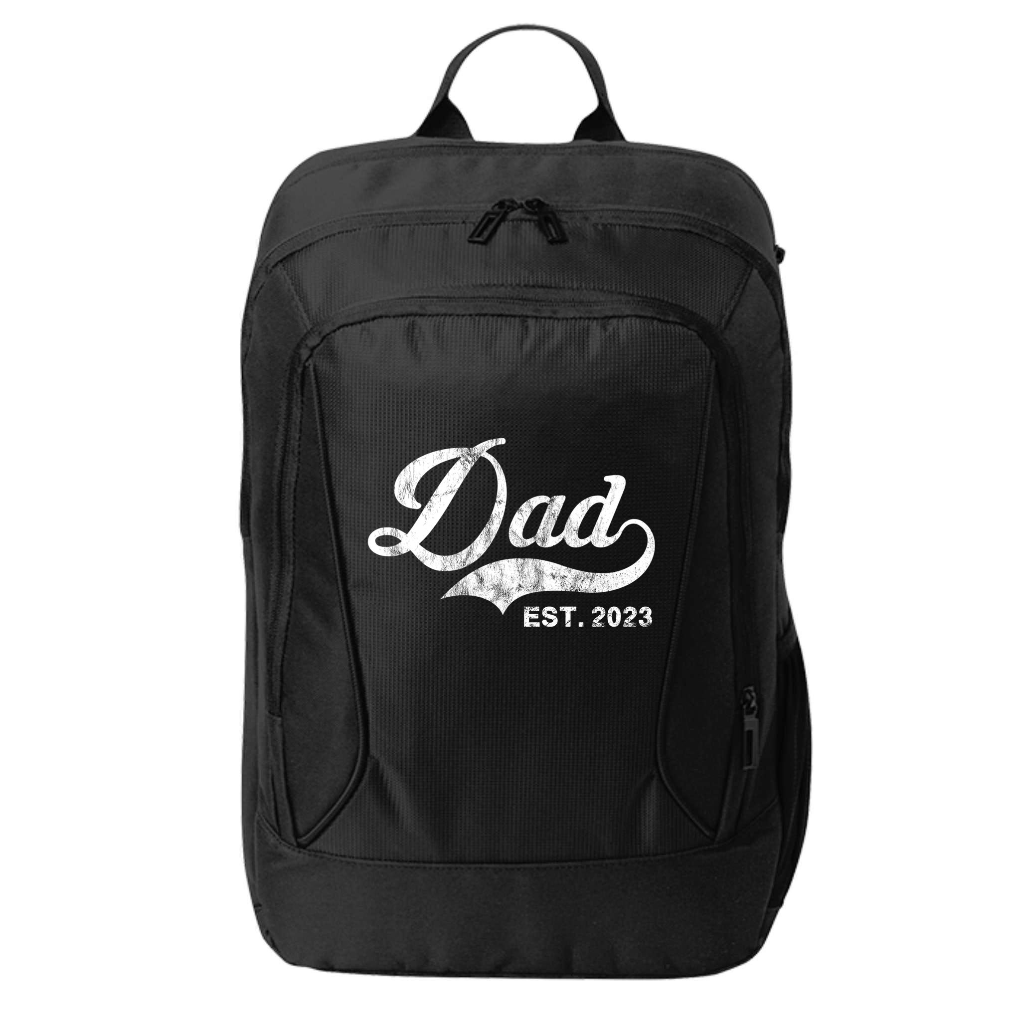 Dad Established In 2011 Worlds Best Fathers Day Cool Gift City Backpack