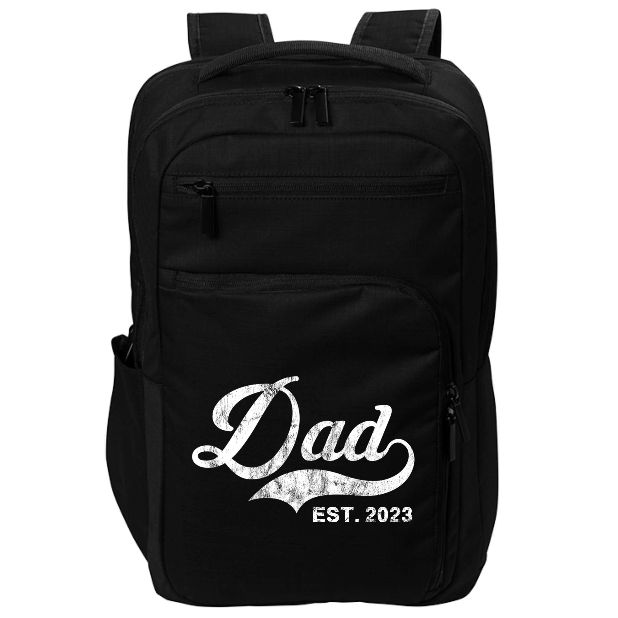 Dad Established In 2011 Worlds Best Fathers Day Cool Gift Impact Tech Backpack