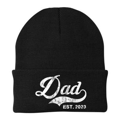 Dad Established In 2011 Worlds Best Fathers Day Cool Gift Beanie