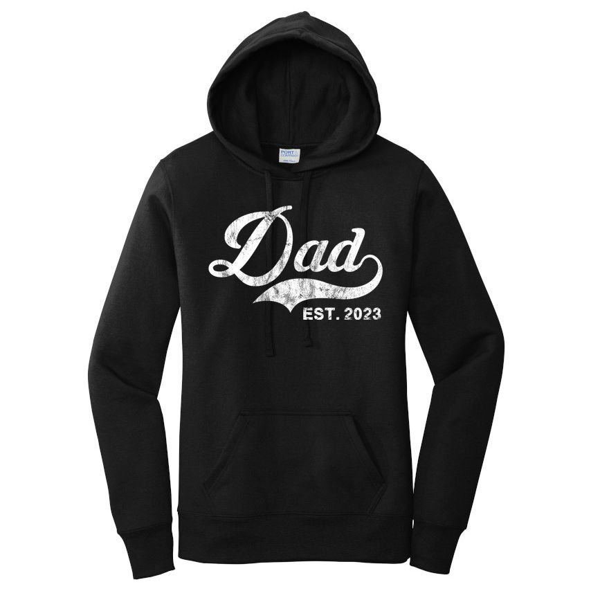 Dad Established In 2011 Worlds Best Fathers Day Cool Gift Women's Pullover Hoodie