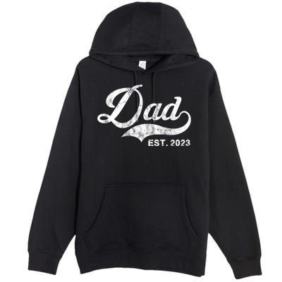 Dad Established In 2011 Worlds Best Fathers Day Cool Gift Premium Pullover Hoodie