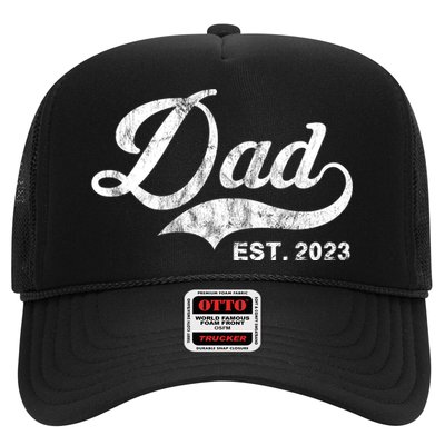 Dad Established In 2011 Worlds Best Fathers Day Cool Gift Trucker Hat