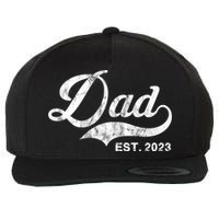 Dad Established In 2011 Worlds Best Fathers Day Cool Gift Wool Snapback Cap