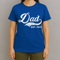 Dad Established In 2011 Worlds Best Fathers Day Cool Gift T-Shirt