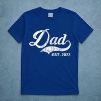 Dad Established In 2011 Worlds Best Fathers Day Cool Gift T-Shirt