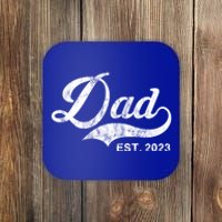 Dad Established In 2011 Worlds Best Fathers Day Cool Gift Coaster