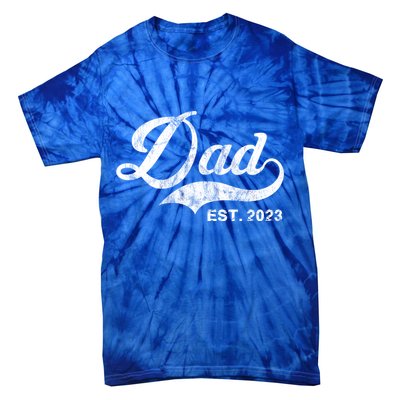 Dad Established In 2011 Worlds Best Fathers Day Cool Gift Tie-Dye T-Shirt