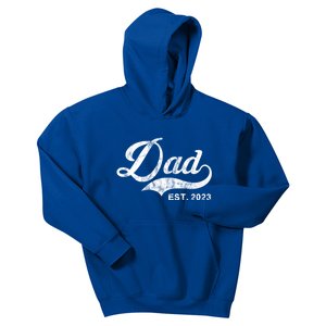 Dad Established In 2011 Worlds Best Fathers Day Cool Gift Kids Hoodie