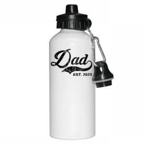 Dad Established In 2011 Worlds Best Fathers Day Cool Gift Aluminum Water Bottle