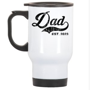 Dad Established In 2011 Worlds Best Fathers Day Cool Gift Stainless Steel Travel Mug