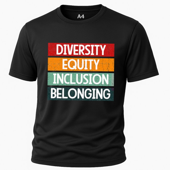 Diversity Equity Inclusion Belonging Cooling Performance Crew T-Shirt