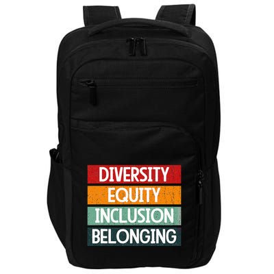 Diversity Equity Inclusion Belonging Impact Tech Backpack