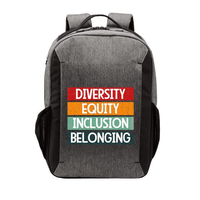 Diversity Equity Inclusion Belonging Vector Backpack