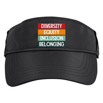 Diversity Equity Inclusion Belonging Adult Drive Performance Visor