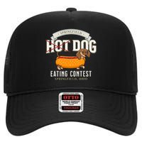 Dog Eating In Springfield Ohio Springfield Dog Cat Eating High Crown Mesh Back Trucker Hat