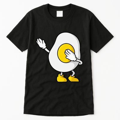 Dabbing Egg I’M So Eggcited Breakfast Gift Tall T-Shirt