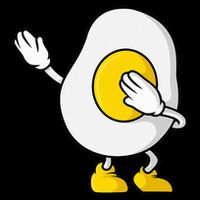 Dabbing Egg I’M So Eggcited Breakfast Gift 16 in Basic Backpack