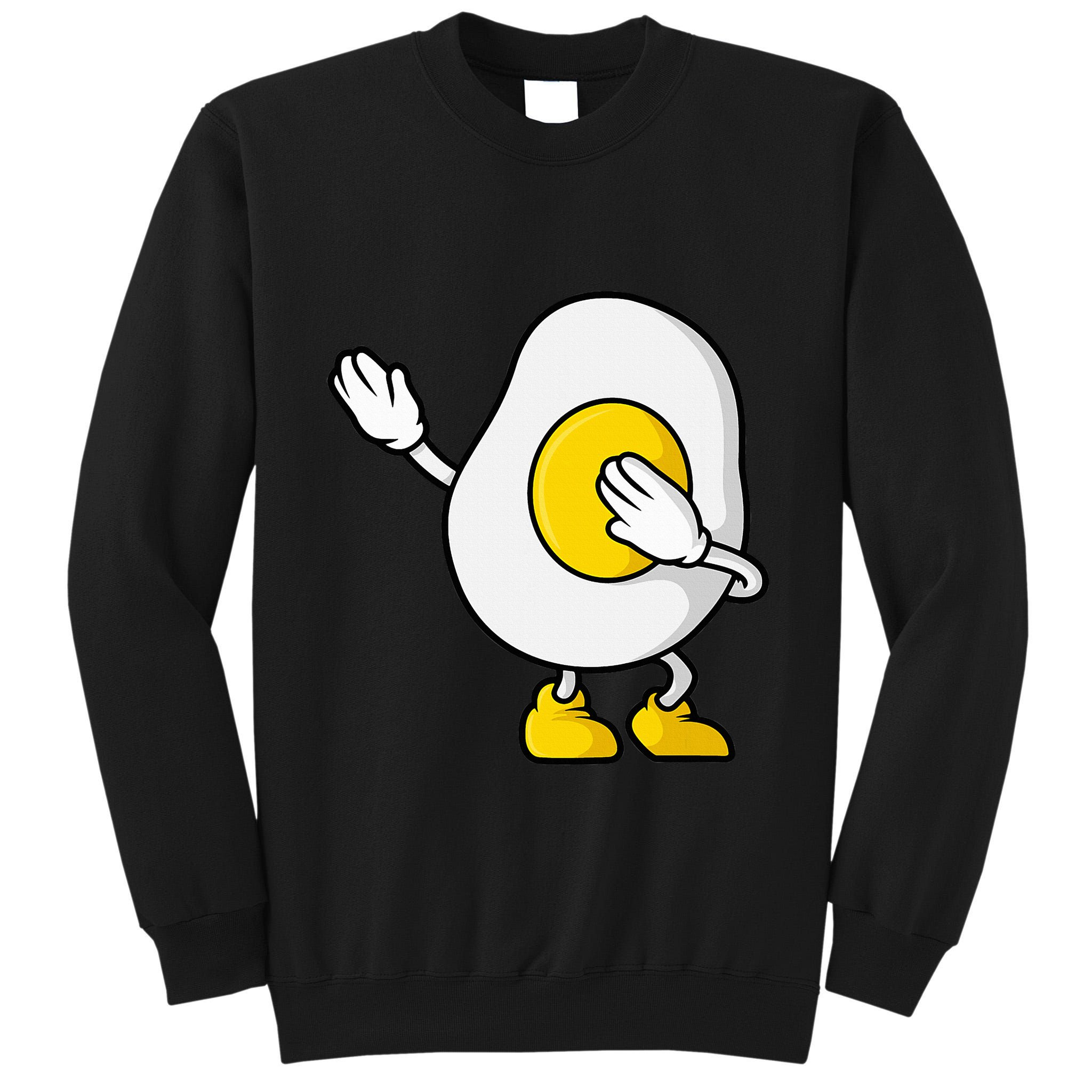 Dabbing Egg I’M So Eggcited Breakfast Gift Tall Sweatshirt