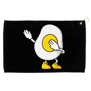 Dabbing Egg I’M So Eggcited Breakfast Gift Grommeted Golf Towel