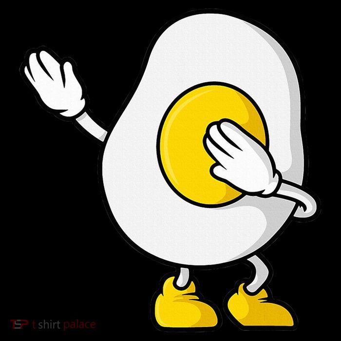 Dabbing Egg I’M So Eggcited Breakfast Gift Kids T-Shirt