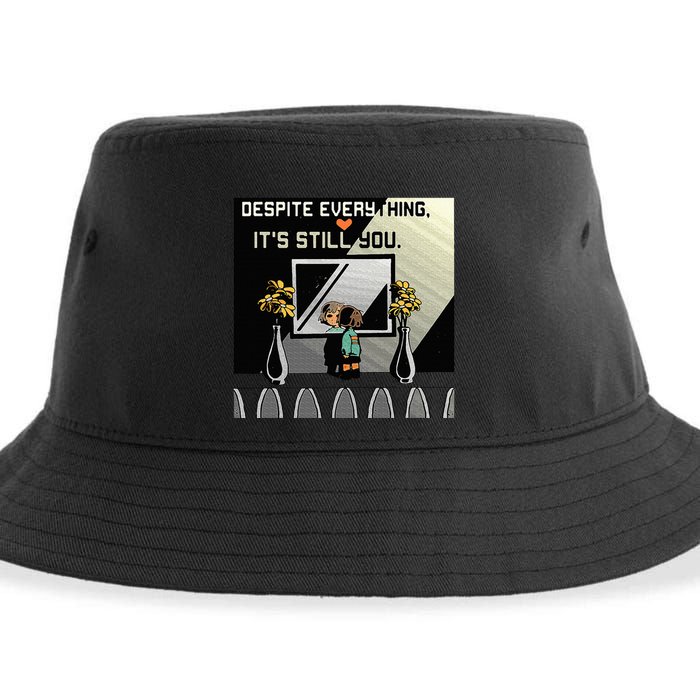 Despite Everything ItS Still You. Best Gaming Quote Sustainable Bucket Hat