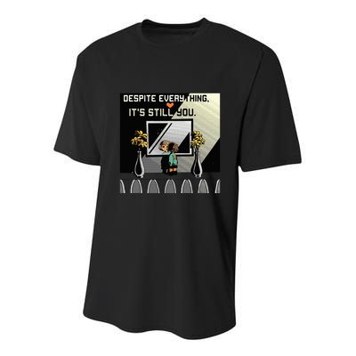 Despite Everything ItS Still You. Best Gaming Quote Youth Performance Sprint T-Shirt