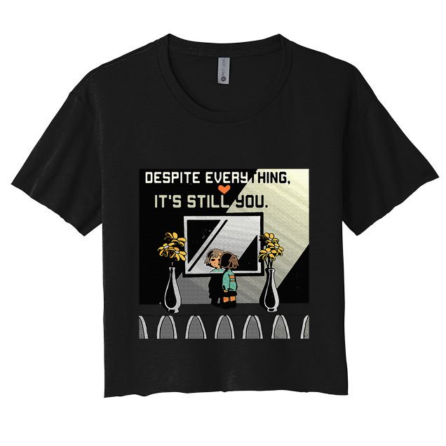 Despite Everything ItS Still You. Best Gaming Quote Crop Top