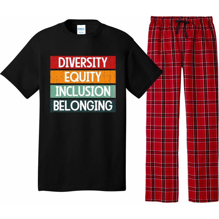 Diversity Equity Inclusion Belonging Pajama Set